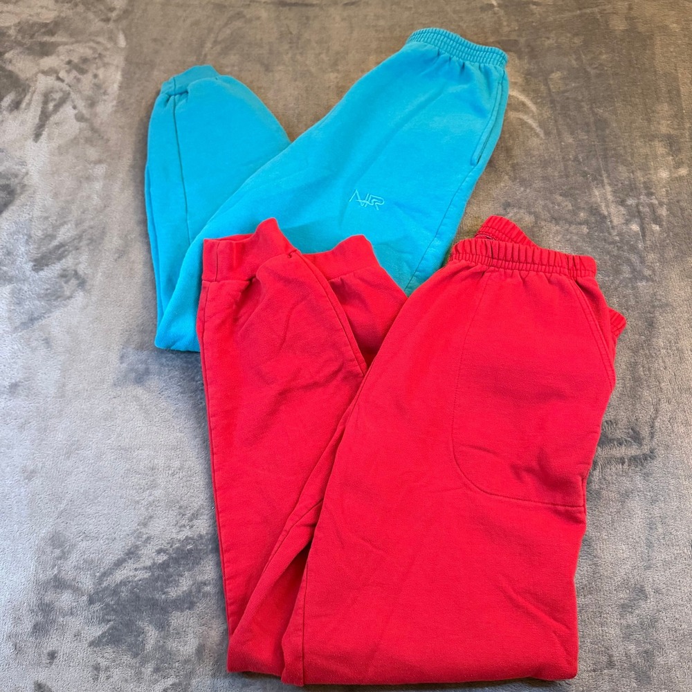 Vintage Northern Reflections Fleece Sweatpants Joggers Set of 2 Womens Medium